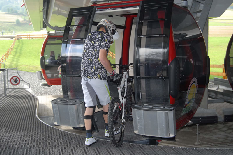 Bikepark Willingen Fahrt mit EBS