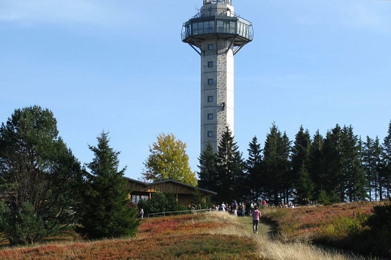 Klettern am Hochheideturm 32 md